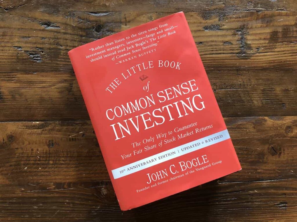 The Little Book of Common Sense Investing by John Bogle cover