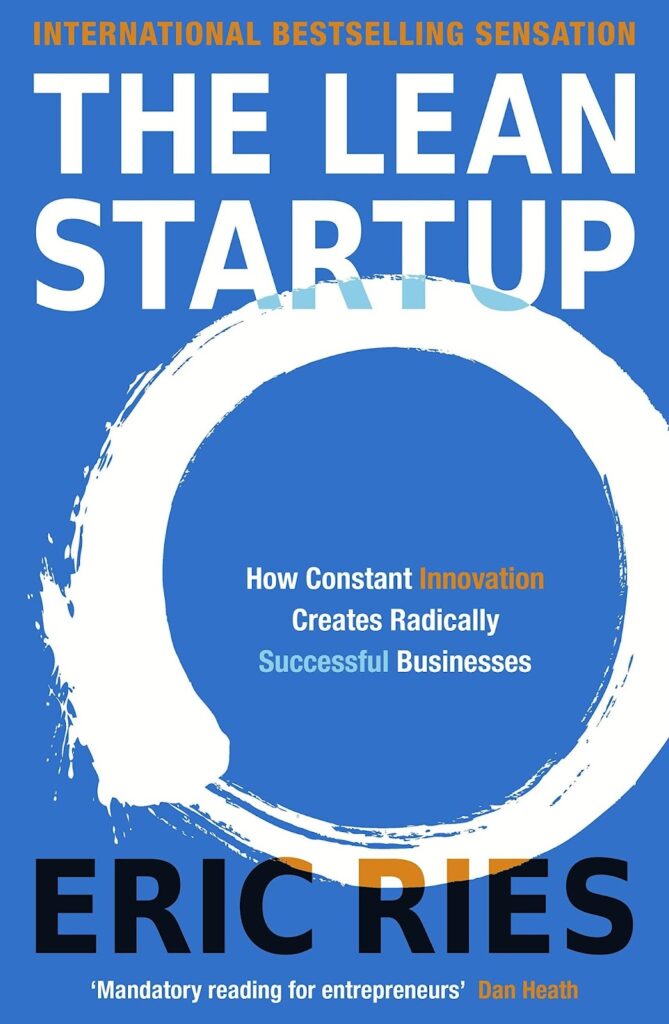 The Lean Startup by Eric Ries cover