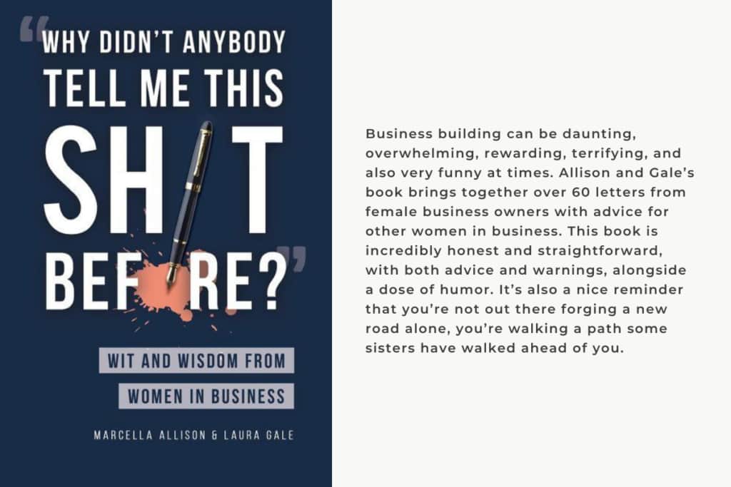 Why Didn't Anybody Tell Me This Sh*t Before? by Marcella Allison and Laura Gale cover